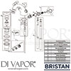 Bristan Trinity Basin Mixer Pop-Up Waste Tap Spares